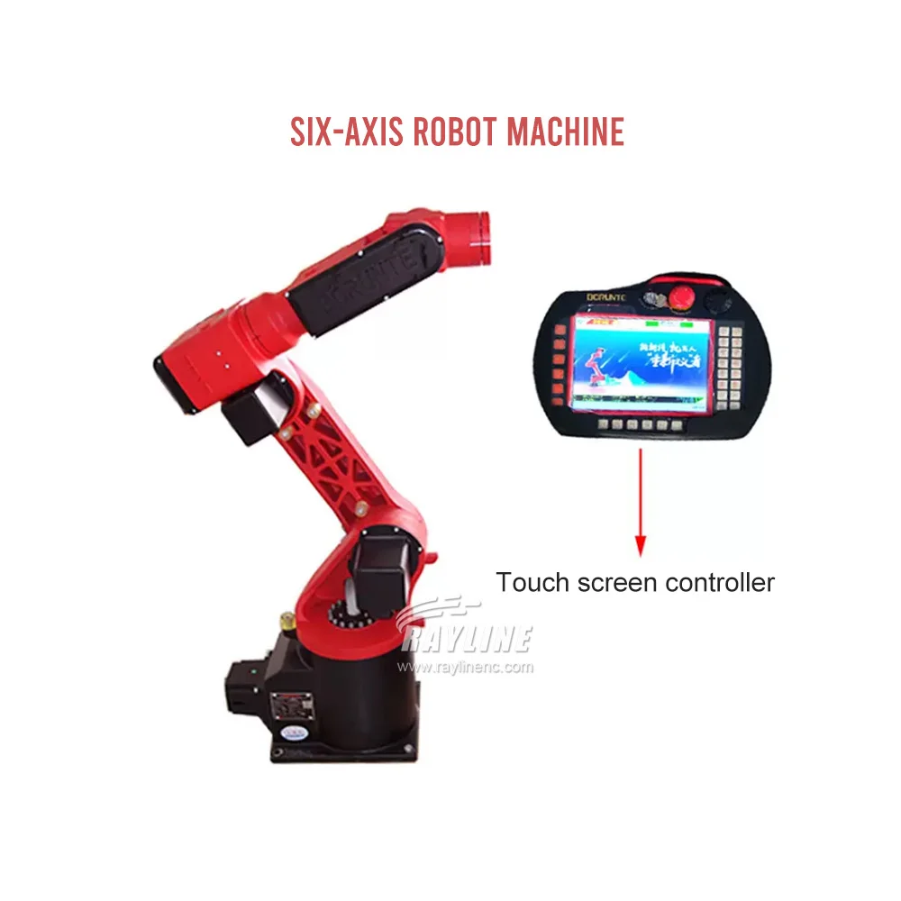 Top Selling Universal Six Axis BORUNTE Industry Robot Arm Articulated Industrial Robot Stacking Machine Arm Handling