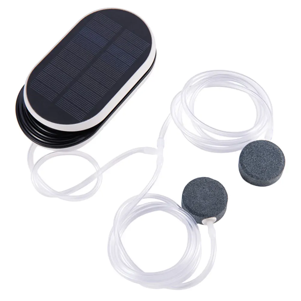 

Portable Solar Solar Oxygen Aerator Mini Oxygen Aerator Plastic Air Pump Garden Pond Hydroponic Tool Aquarium Fish Tank