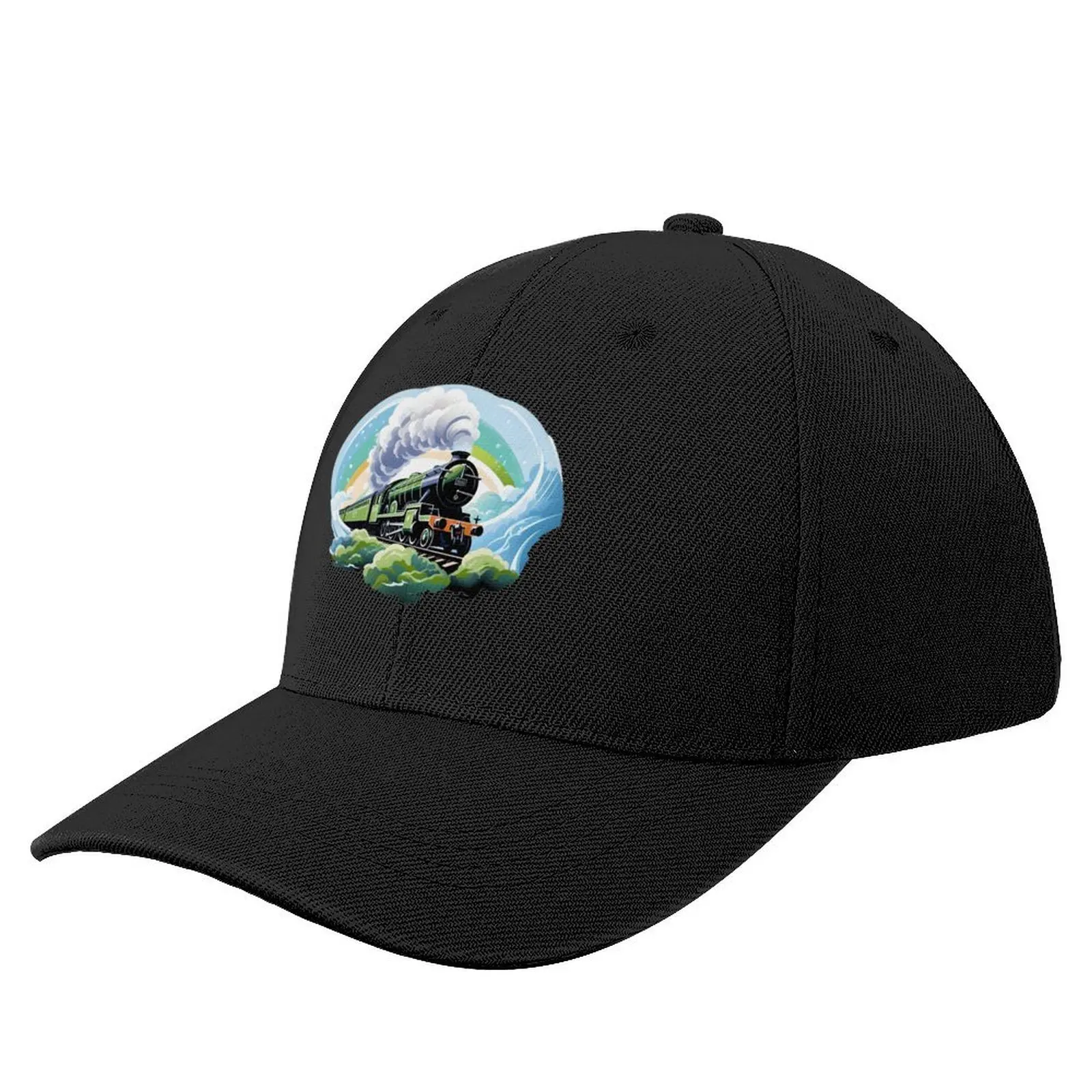 Flying Scotsman Locomotive Train Baseball Cap funny hat designer cap Sun Hat For Children Caps Male Women's