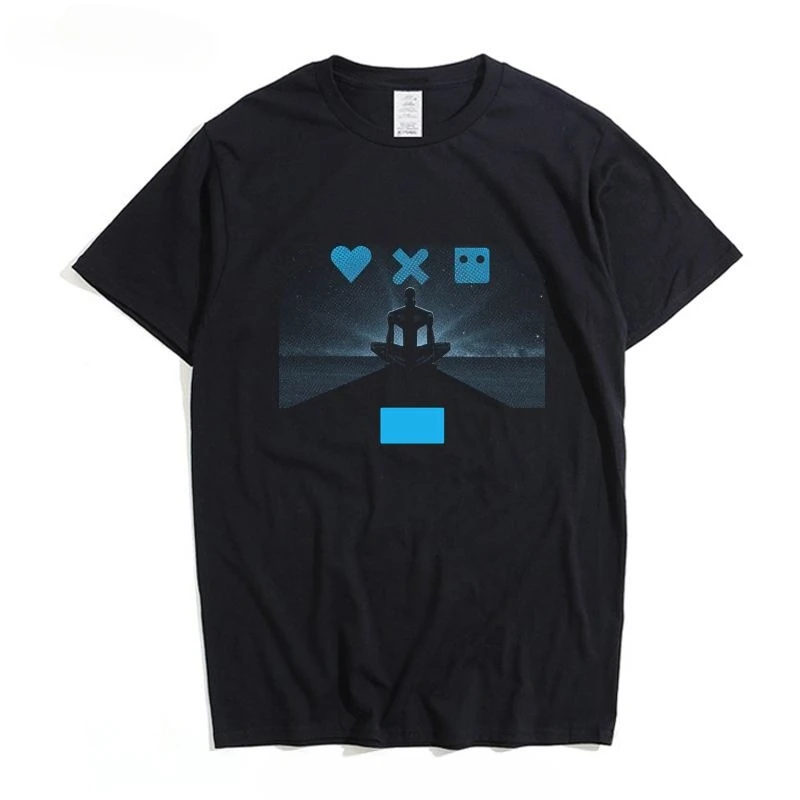 أحب الموت والروبوت الخيال العلمي المسلسلات التلفزيونية الأمريكية الملابس الطرفية للشباب تي شيرت وقمصان فضفاضة للرجال والنساء #3