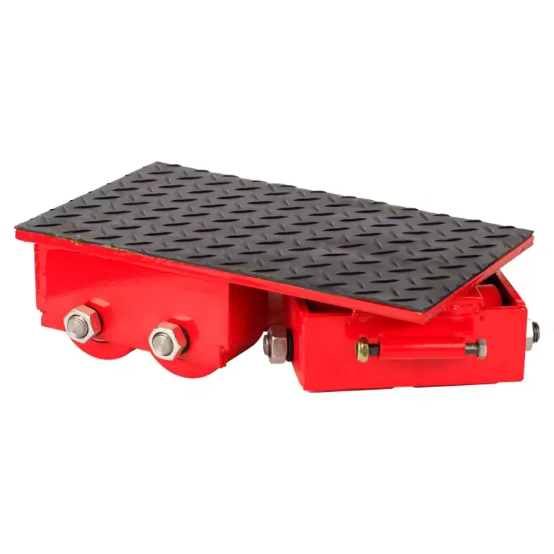 High Quality Roller Dolly Skate Heavy Duty Steel Truck Trolley Carry Small Tanks Cargo Trolley