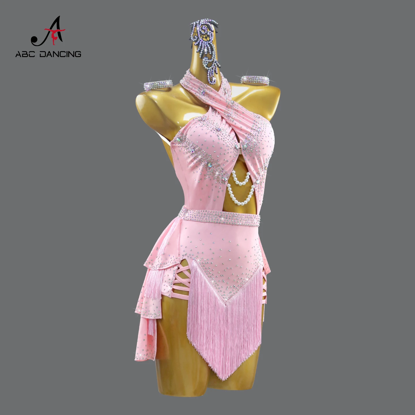 Esporte dança terno elegante vestidos de festa 2025 roupas latinas feminino borla traje senhoras sexy samba prática wear baile midi festas