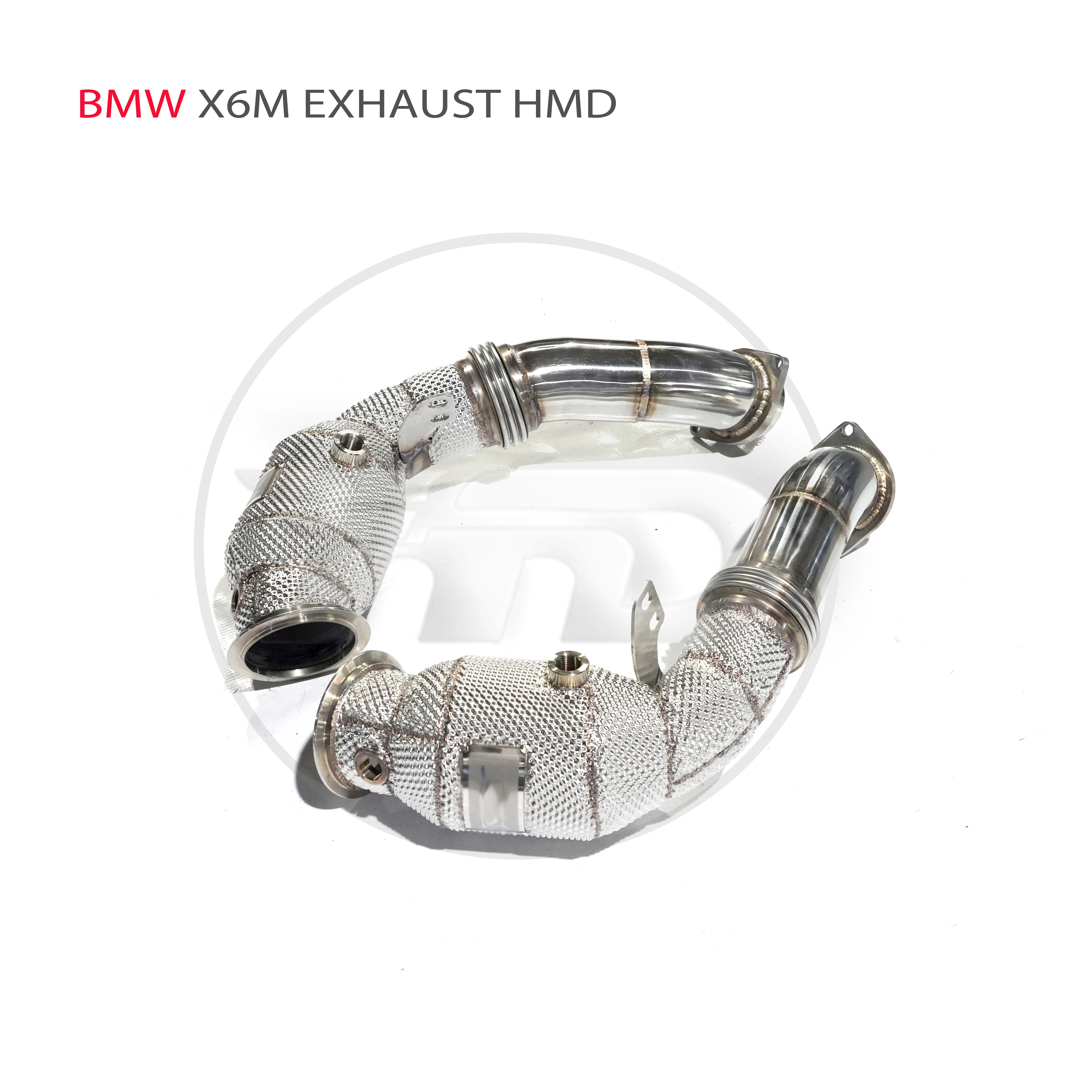 

HMD Exhaust Manifold High Flow Downpipe for BMW F86 X6M Car Accessories With Catalytic Header Without Cat Catless Pipe