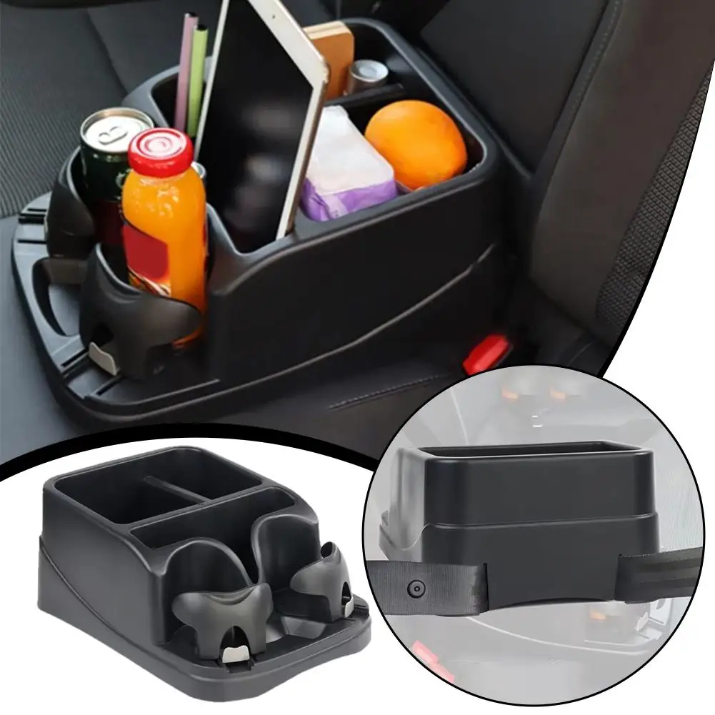 

Car Rear Cup Holder Storage Box Multifunctional Storage Auto Organizer Center Interior Console Box Accessories Arm Car Z9d8