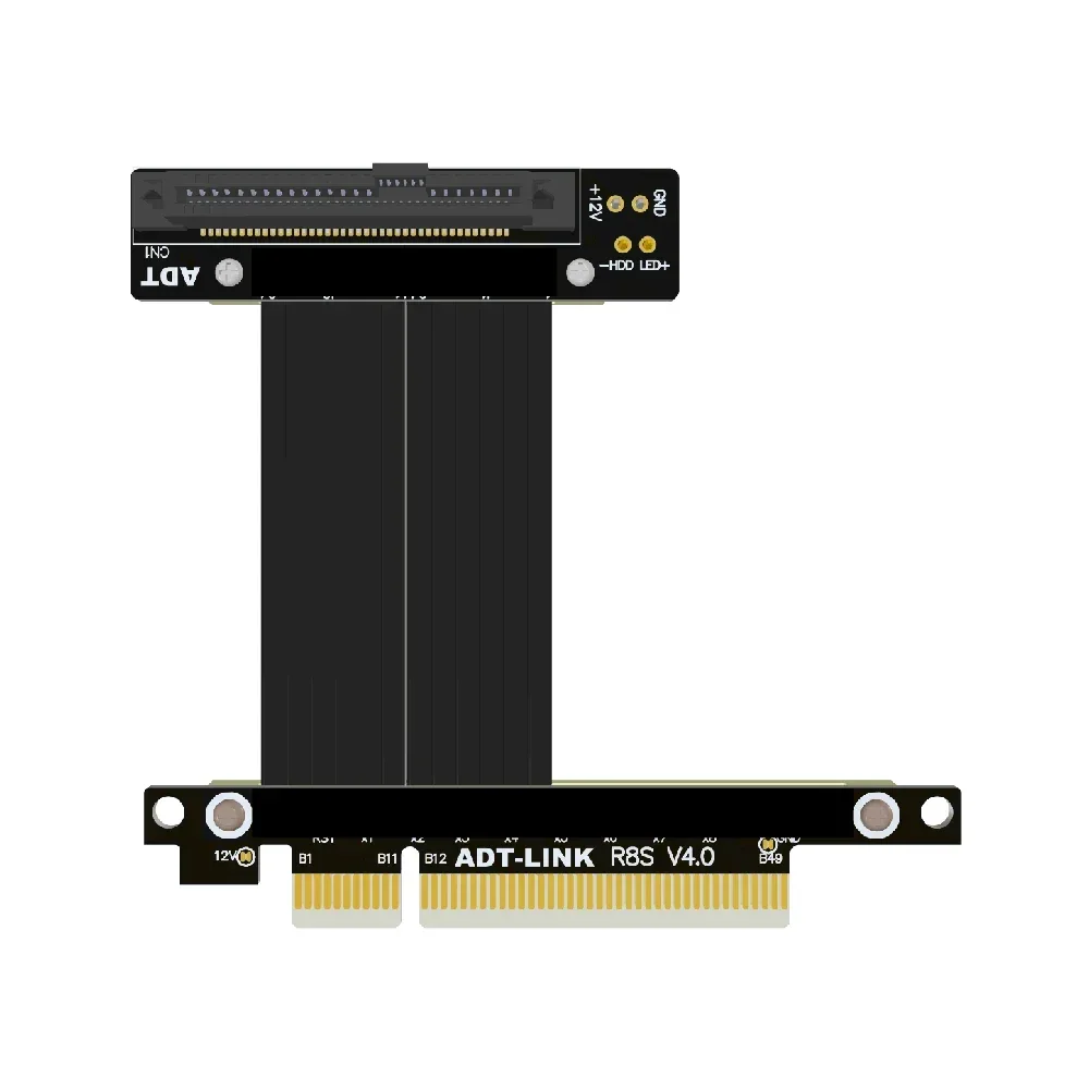 PCIE 4.0 X8 To U.2 SFF 8639 NVMe PCIE4.0 U2 Solid State Drive SSD SFF8639 For X8 Adapter Riser Converter Extension Cable 64Gbps