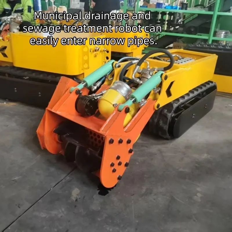 Underwater River Desilting Robot for Sewage Plant Sand Dredging Operations Industrial Cleaning Equipment