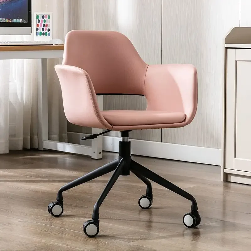 

Легкое роскошное компьютерное кресло, офисное кресло для персонала, удобное подъемное кресло, современное простое кресло для дома и учебы, поворотное кресло для отдыха со спинкой