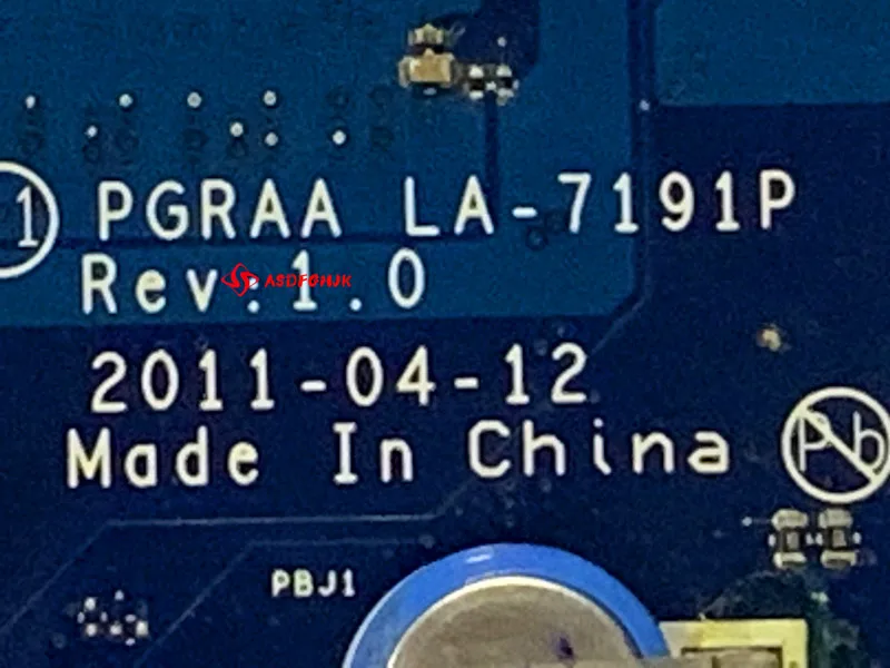 Original K000126510 PGRAA LA-7191P HM65 For Toshiba Qosmio X770 X775 Laptop Notbook PC Motherboard Mainboard