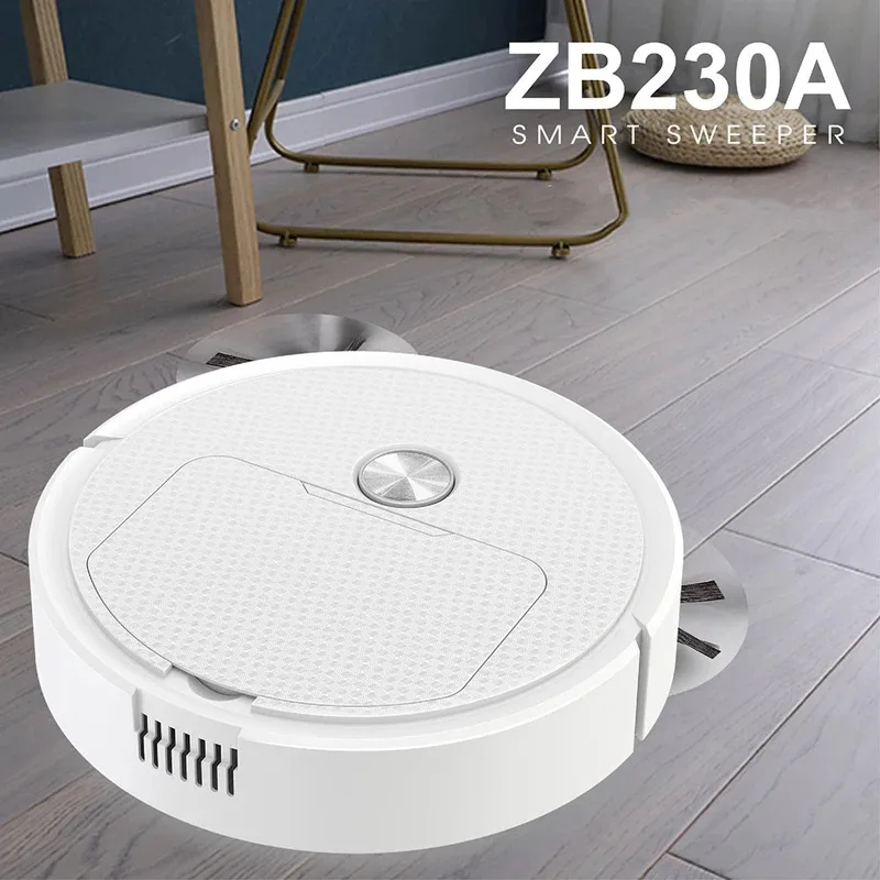 NEW 3 In 1 Smart Sweeping Robot Home Mini Sweeper Sweeping and Vacuuming Wireless Vacuum Cleaner Sweeping Robots For Home Use