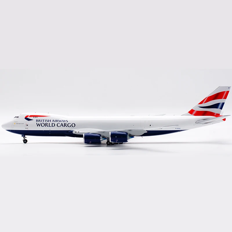 Diecast 1:200 Scale British Airways B747-8F G-GSSF Alloy Aircraft Model Collection Souvenir Display Ornaments