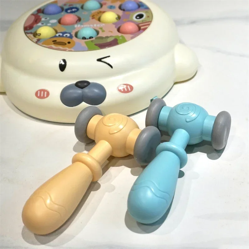 Kinder Whack-A-Mole Spielzeug Elektrische Klopfmaschine Bildung Spielzeug Tier Bord Hand-Auge Training Hammer Spiel Kinder Weihnachten geschenk
