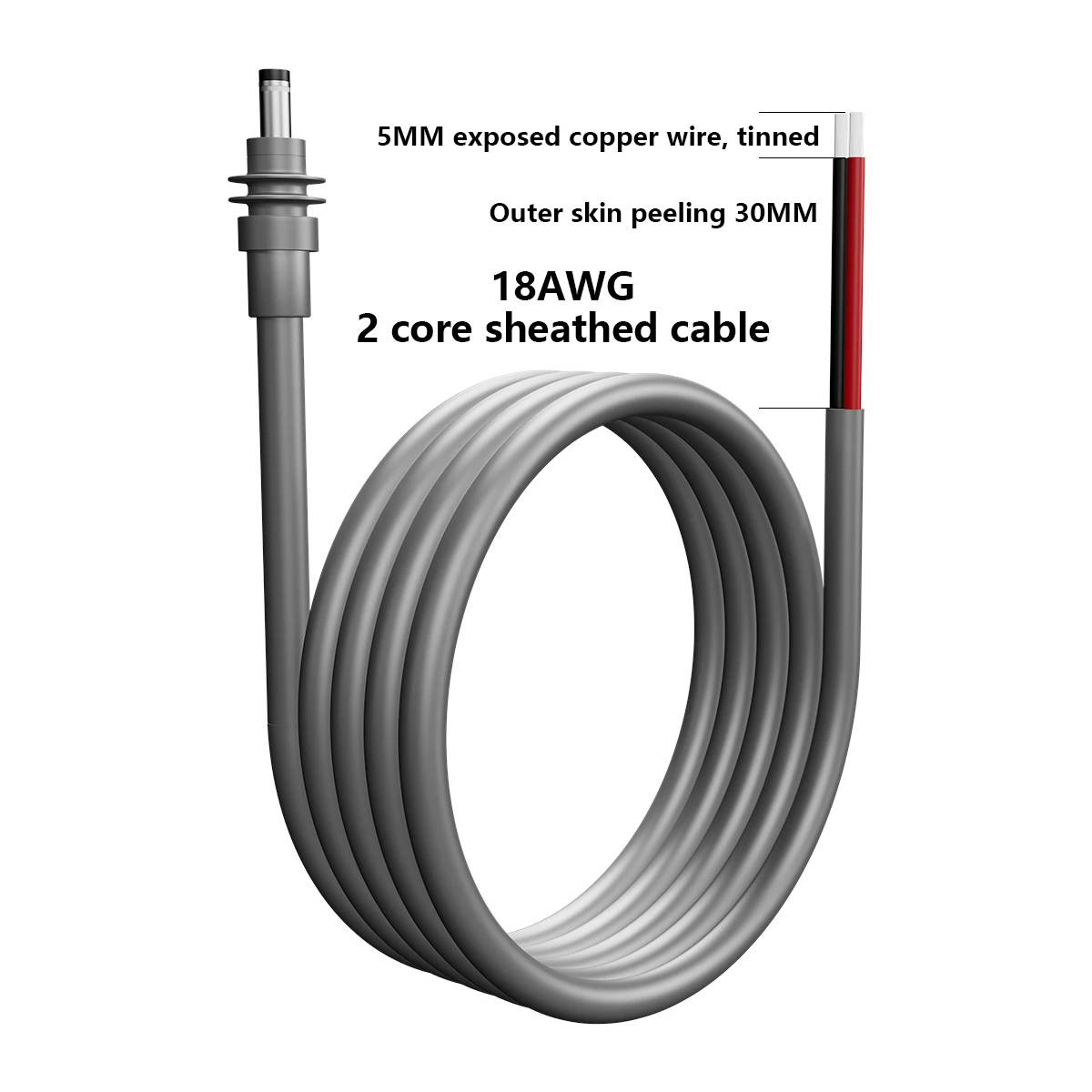 For Starlink Mini Specific Power Cable DIY 14/16/18 AWG Wiring Extension Harness Support Length Customization