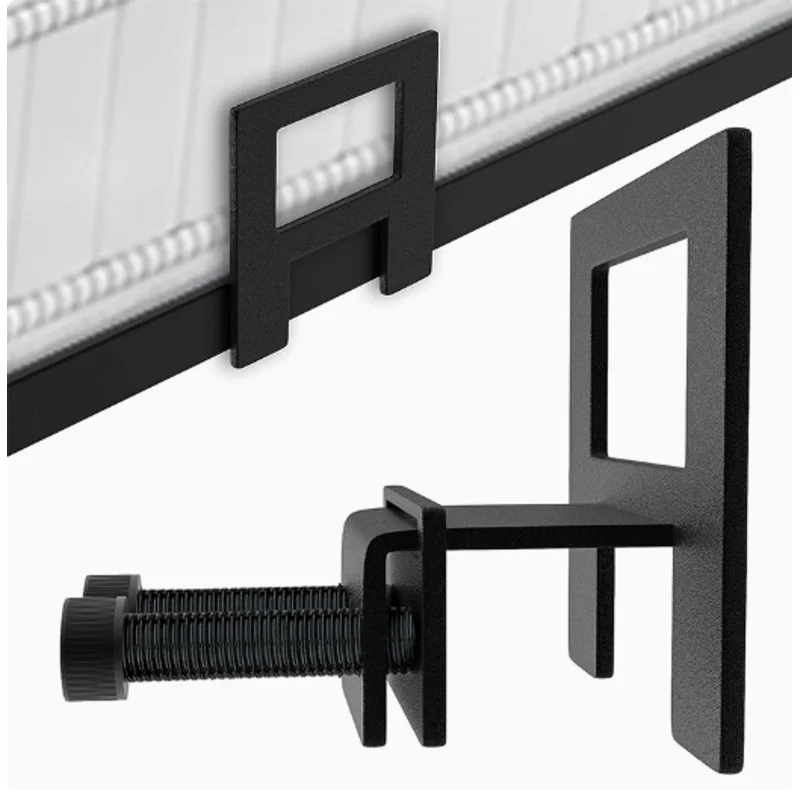 

Набор из 6 регулируемых ограничителей для матраса, металлические стопоры для кровати, высококачественные противоскользящие фиксаторы для матраса, легко устанавливаемые, для каркаса кровати