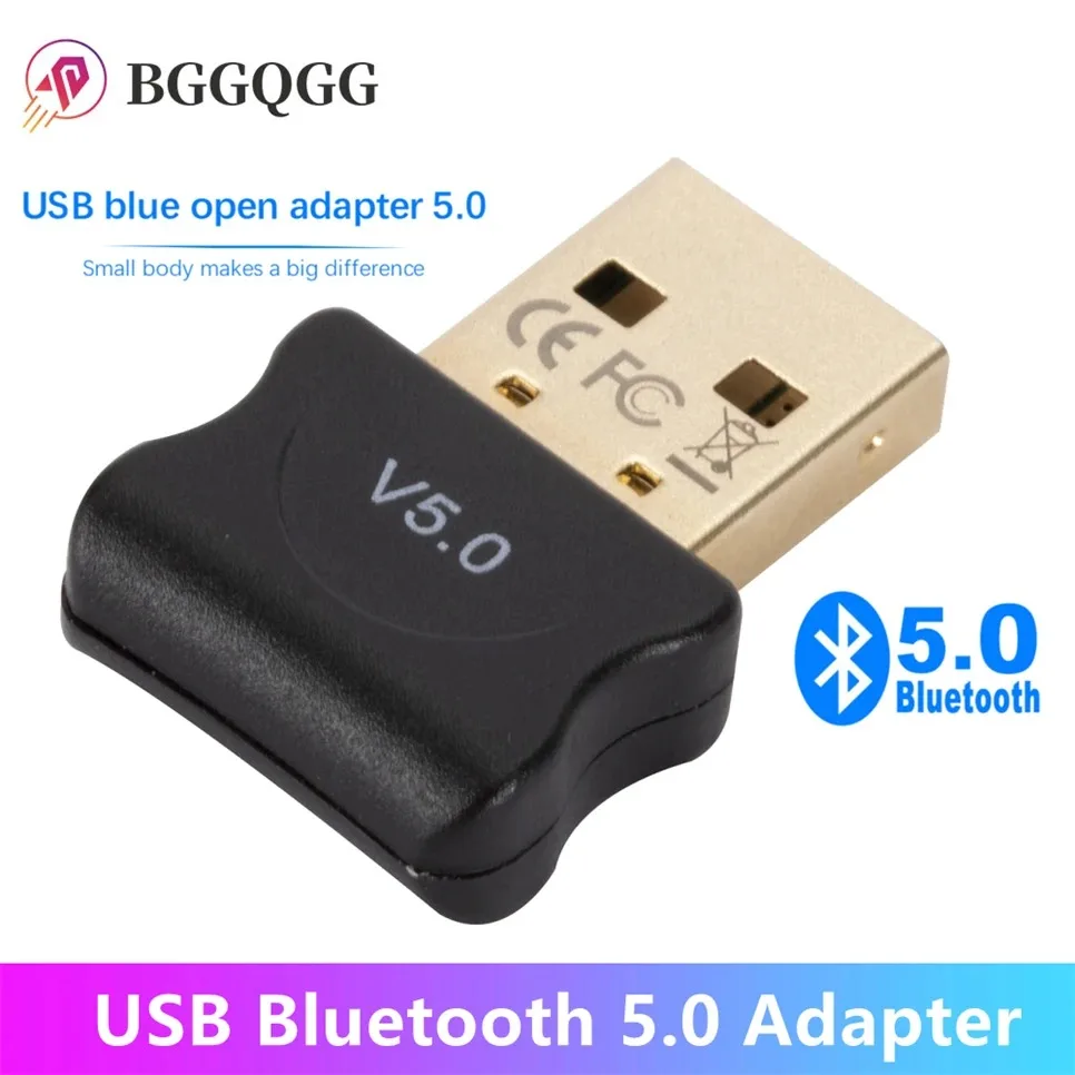 Bluetooth 5.0 adattatore trasmettitore USB Bluetooth 5.0 ricevitore Audio Bluetooth Dongle adattatore USB Wireless per Computer PC Laptop