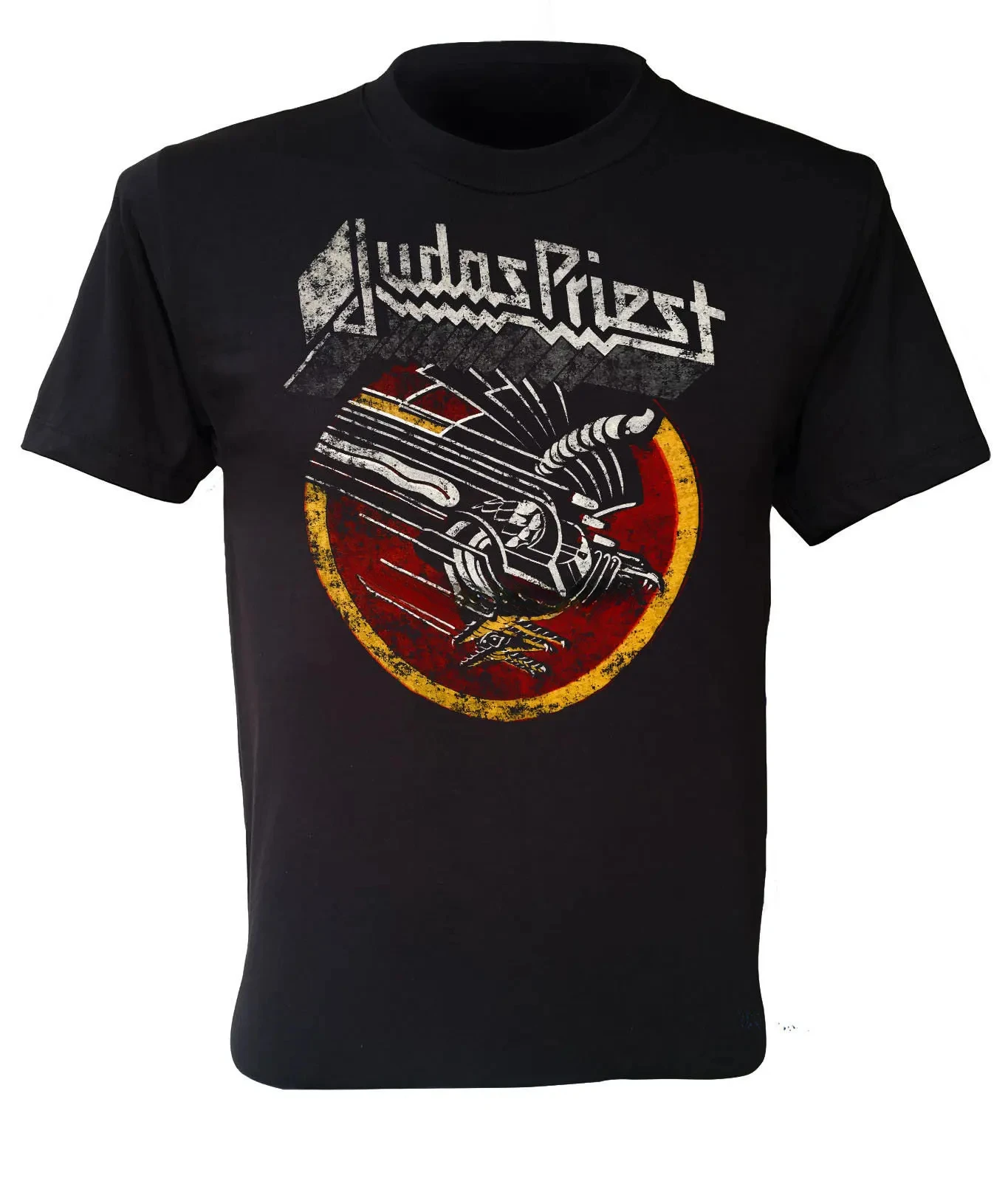 Short Sleeve Funny graphic Judas Priest T-Shirt Screaming For Vengeance Uk Heavy Metal Band Black S To 5Xl Printed Men T Shirt