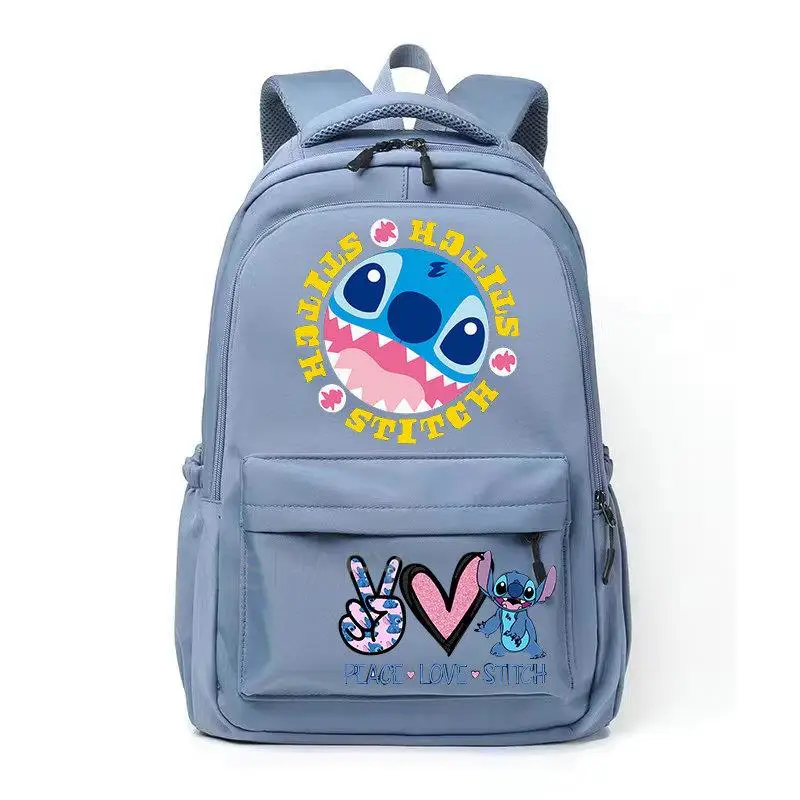 Lilo&Stitch Backpacks for Women Men College Cosplay School Bag 18inch Notebook Travel Laptop Teens Patchwork Computer Knapsack