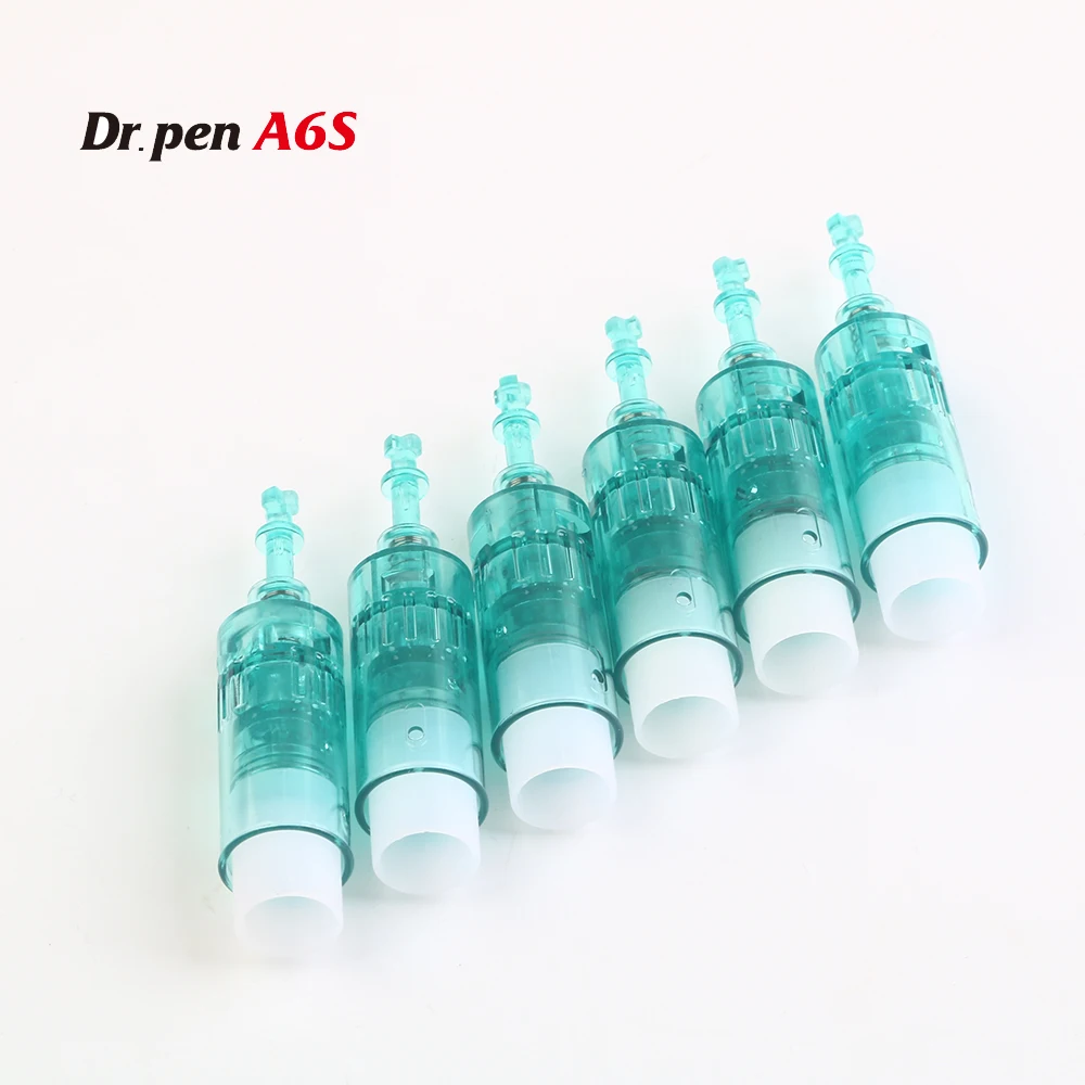 Dr.Pen Ultima A6S Needle Cartridge  - Ekai Original Derma Pen A6S Replacement Parts Microneedling Needles ( 10 pcs)