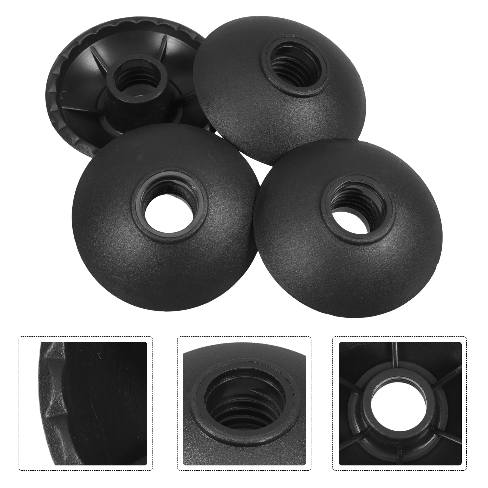 

4Pcs Hiking Stick Accessories Snow Mud Baskets Trekking Pole Replacement Tips Plastic Outdoor Walking Stick Protectors