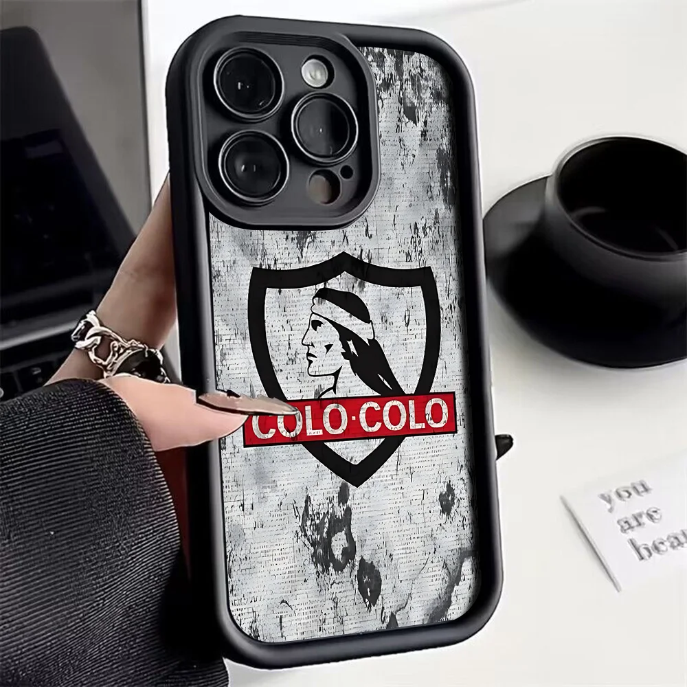 Phone Case For New Club Social Y Deportivo Colo iPhone 17 16e 16 15 14 13 12 11 Pro Max Mini XR XS X 8 Plus Soft TPU Back Cover - náhled 6