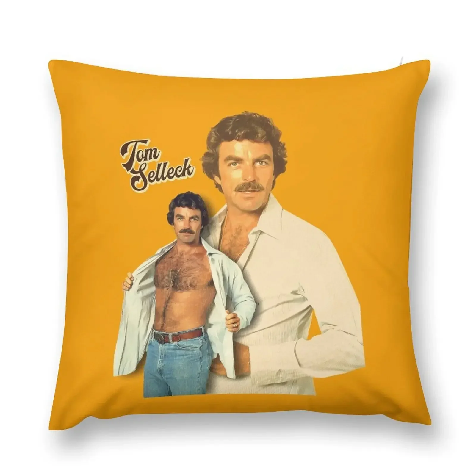 

Tom Selleck Throw Pillow Christmas Covers Decorative Cover For Living Room pillow