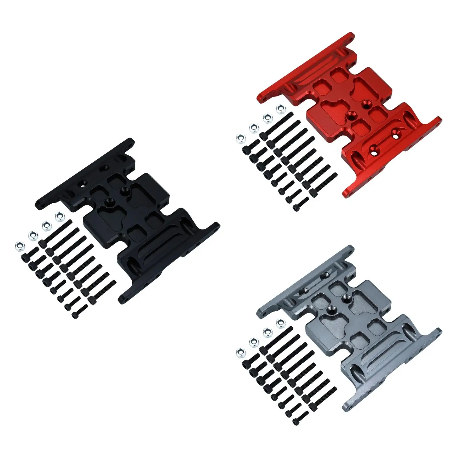 

RC Crawler Center Skid Plate Transmission Mount 1/10 for Automobile Supplies