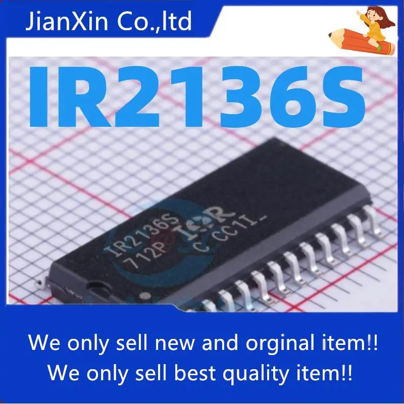 

10pcs 100% orginal new IR2136 IR2136S IR2136STRPBF SOP-28