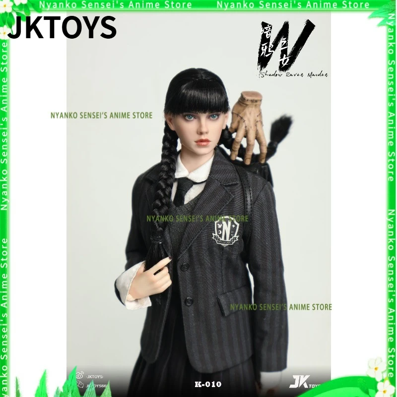 

В наличии: Коллекционная аниме-фигурка JKTOYS K-010 Shadow Raven Maiden Wednesday, масштаб 1/6, с подвижными глазами, модная игрушка