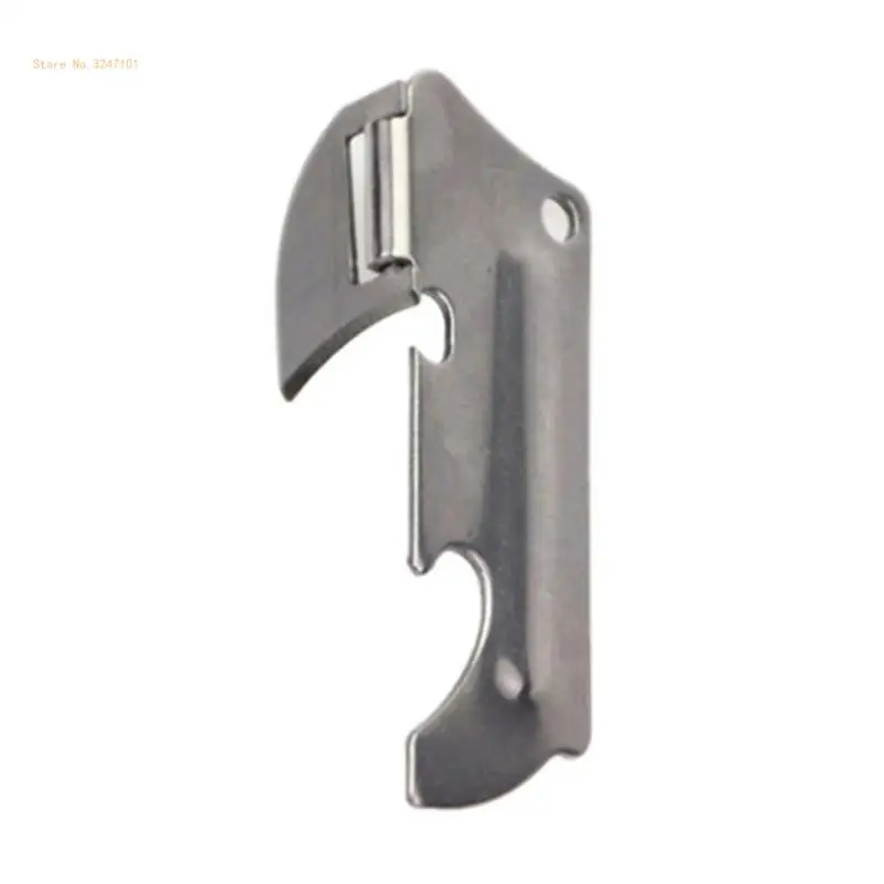 Can Opener Multi-function Stainless Steel Bottle Opener Foldable Anti-Rust Dropship