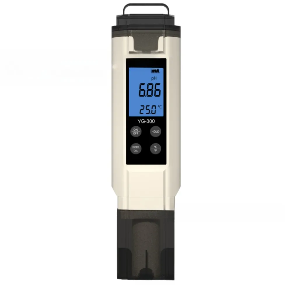 Temperature Meter Portable Water Quality Tester Automatic Temperature Compensation Compact Design 3 In 1 Water Quality Tester