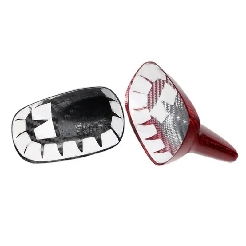 Carbon Fiber Shark Fin Antenna Cover Real Hard For Golf 7 Passat Sagitar Touran Tiguan Lavida Car Accessories Black - view 6