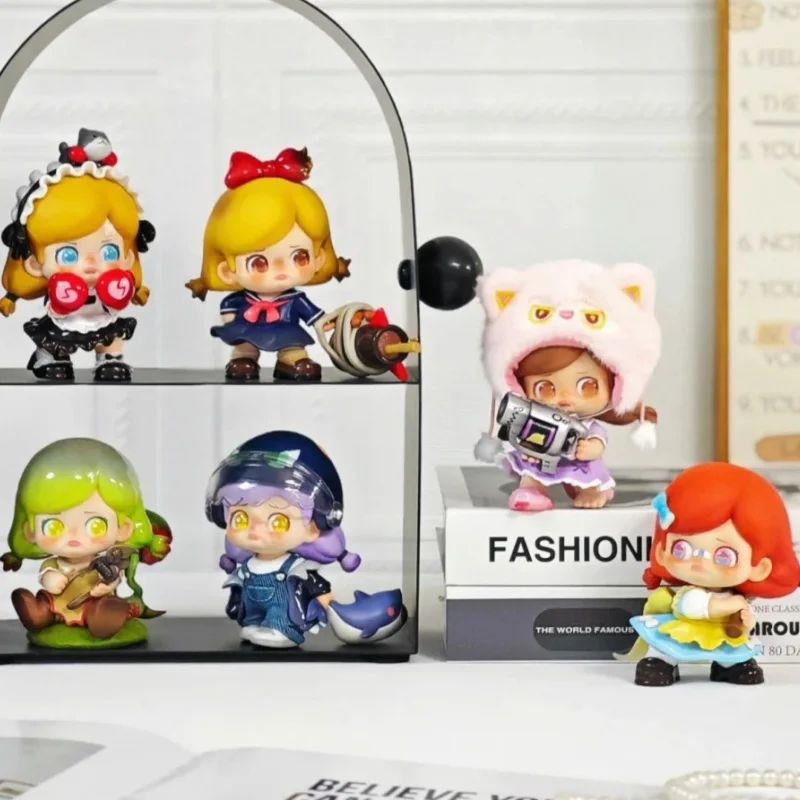 Kokosa K.O genuina. Caja ciega de la serie para niñas, figura Kawaii para decoración de niñas, colección de adornos, modelo, juguete de moda, regalo para niñas y niños