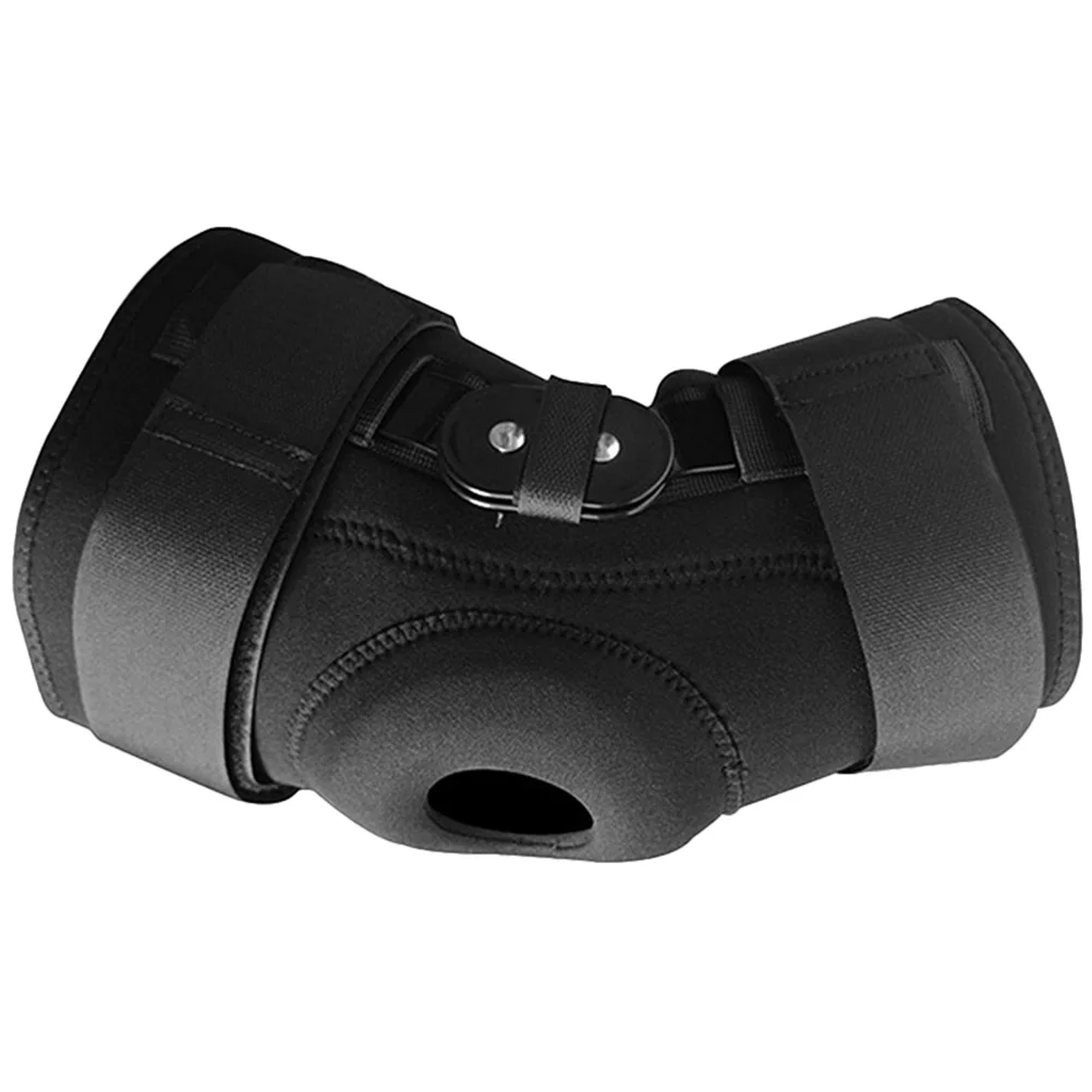 

Aluminum Alloy Support Knee Protector Pads Brace Fitness Meniscus Support XL Size Adjustable Pressure Band For Sports