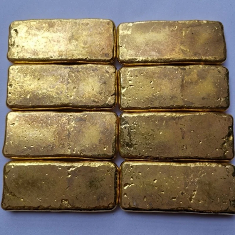 Antique Miscellaneous Collection Republic of China 1934 Sun Yat-Sen Gold Bar Gold Ingot Single Random Delivery
