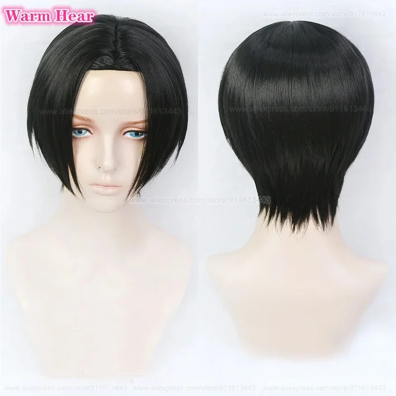 f,5.g'6\j/8,Anime Cos Mikey Light Golden Black White Cosplay Haitani Ran Heat Resistant Synthetic Hair Wig 6;y'4\f,9/x. - view 6
