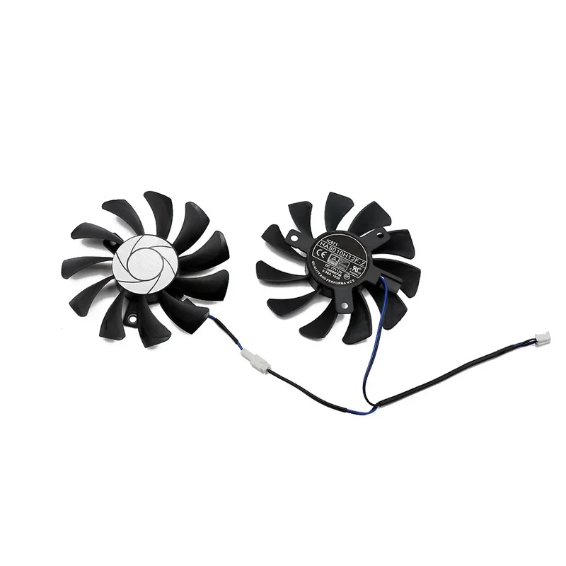 75MM 2Pin GPU Cooling Fan HA8010H12F‑Z For MSI GTX1050 2GT OC GTX1050Ti 4GT Graphics Video Card