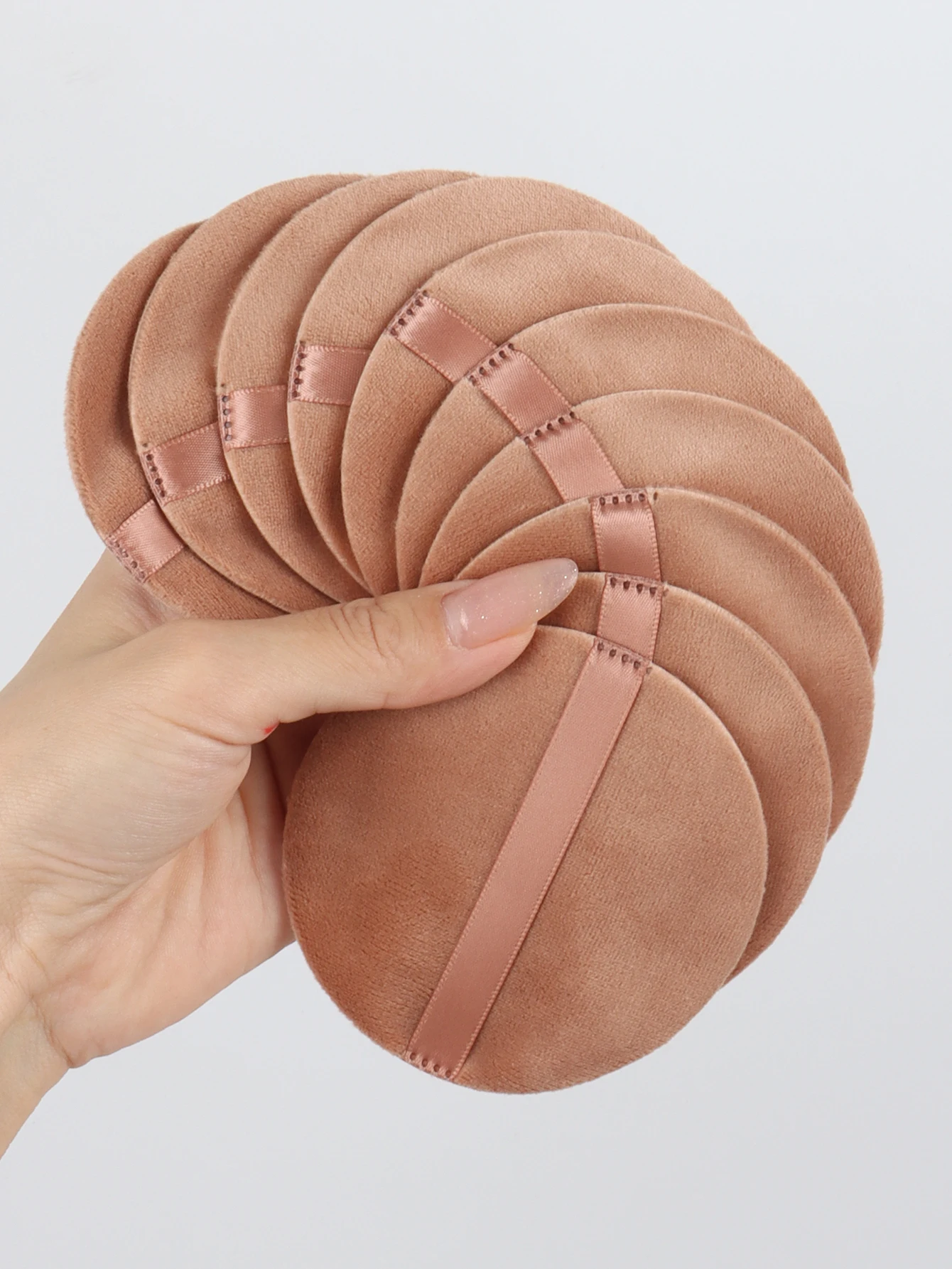Bandage Makeup Remover Pad Pack of 10 Pieces Reusable Makeup Remover Pad Suitable for All Skin Types.