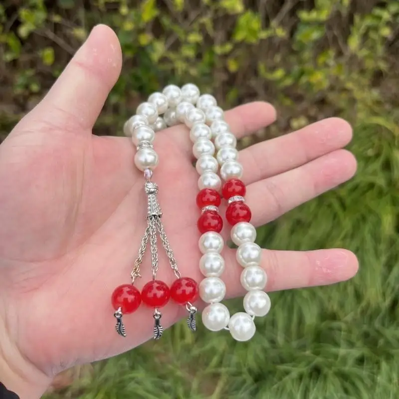  Comfortable Beaded Bracelet Rosary Chain Stylish Wrist Jewelry Beads Bracelet
