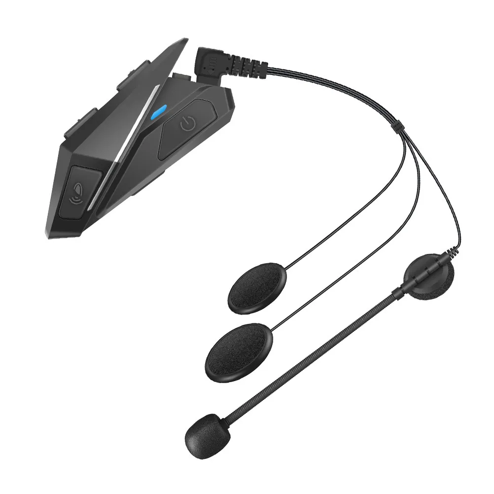 

1Set Motorcycle Headphone Waterproof Wireless Riding Earphone Hands-Free Call Answering Portable