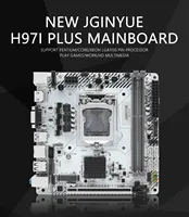 JGINYUE H97 ITX LGA 1150 Motherboard Intel i3 i5 i7 E3 CPU DDR3 1600MHz 16GB M.2 NVME SATA USB3.0 VGA HDMI Mini-ITX H97I PLUS