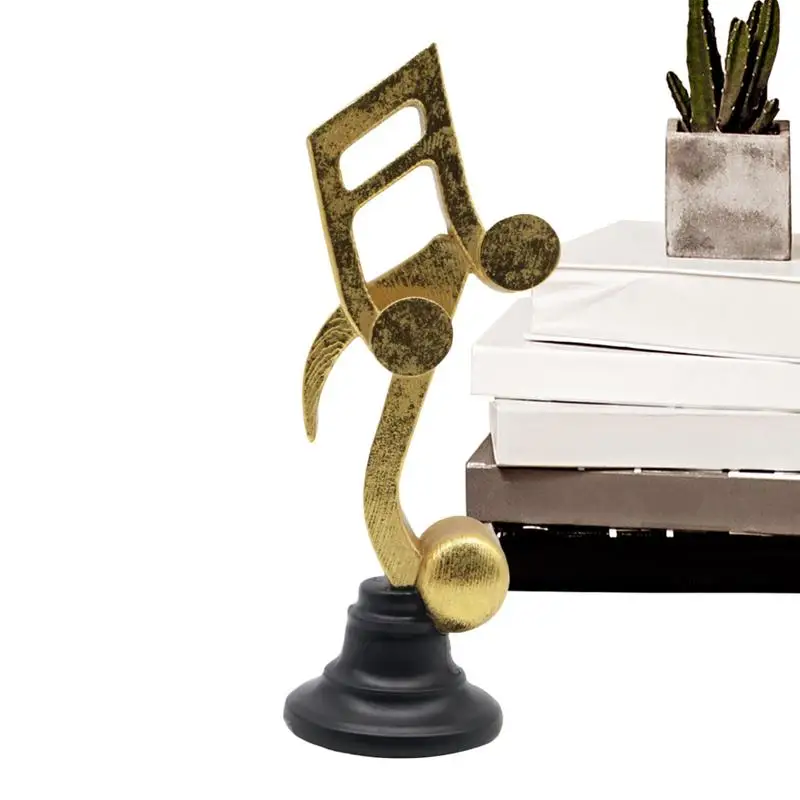 Music Note Sculpture Music Note Table Centerpiece Crafts Music Note Ornaments Modern Home Accents Decor For Shelves Piano