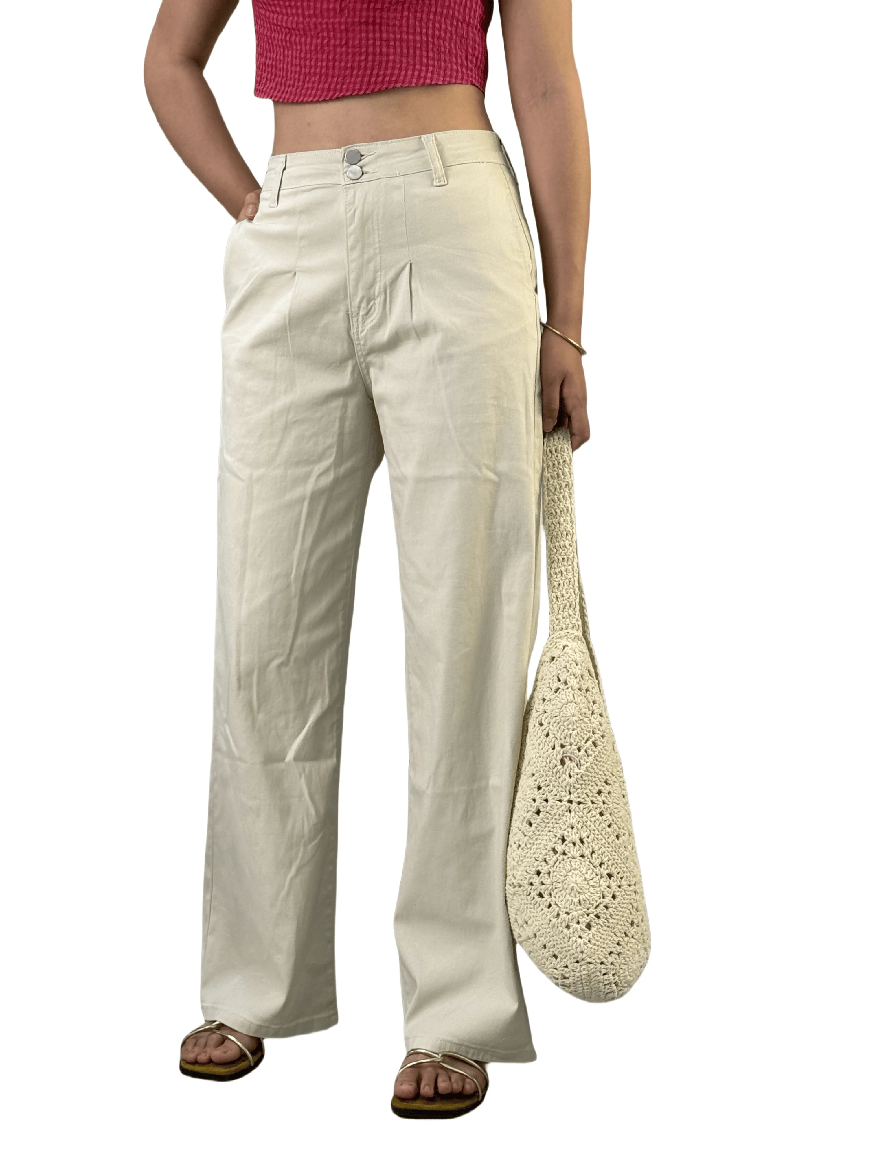 

Best Selling Trendy Women's Jeans Casual And Versatile With A Fitted Waist And Wide Legs Suitable For Outdoor Commuting