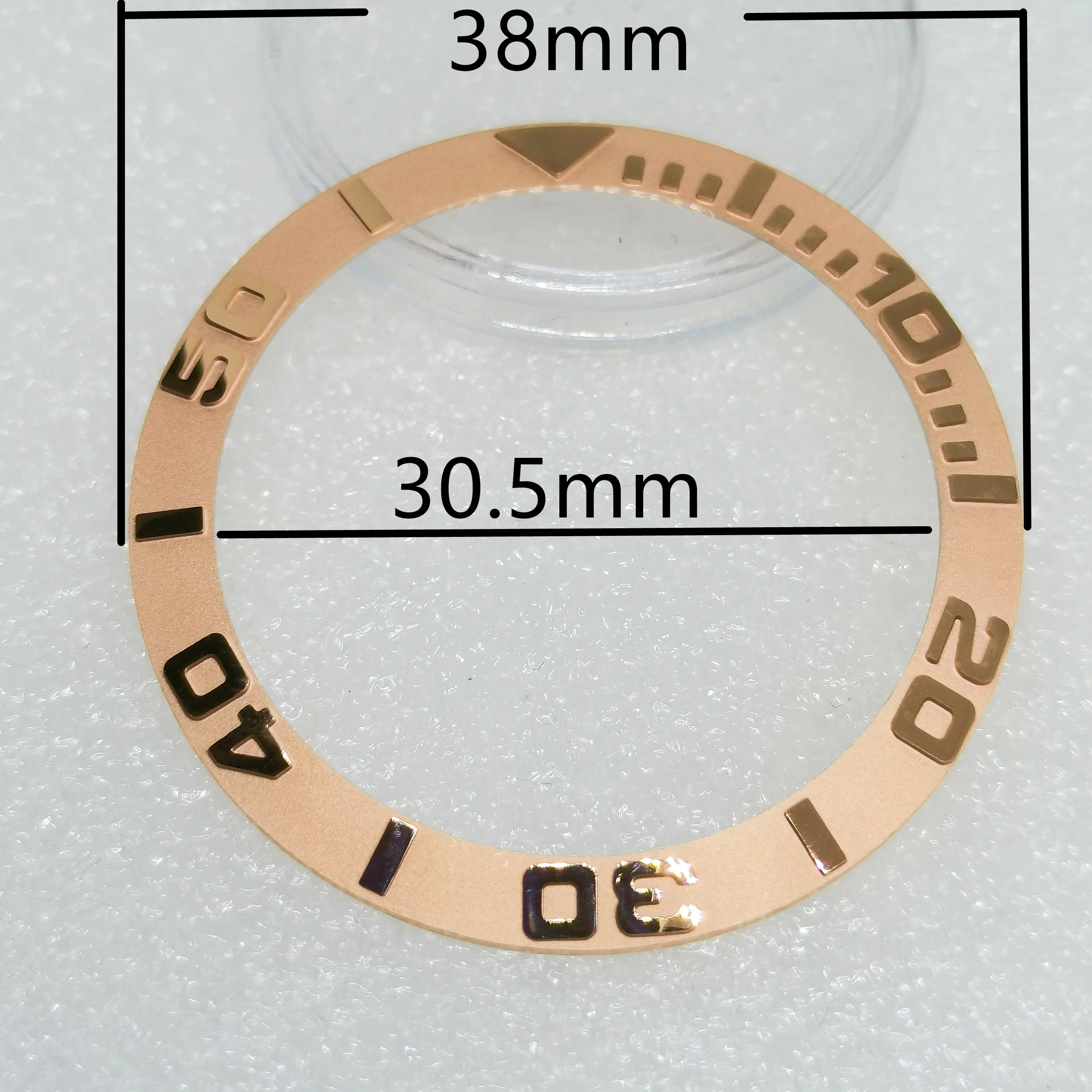 Watch Accessories SUB Ceramic Bezel Outer Diameter 38MM Inner Diameter 30.5MM