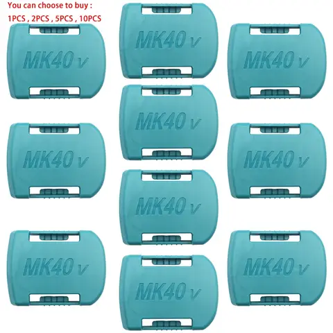 BL4050 리튬 이온 배터리 보관 고정 브래킷 설치 베이스 디스플레이 랙 벨트 버클, Makita 40V BL4020 BL4025 BL4040 XGT