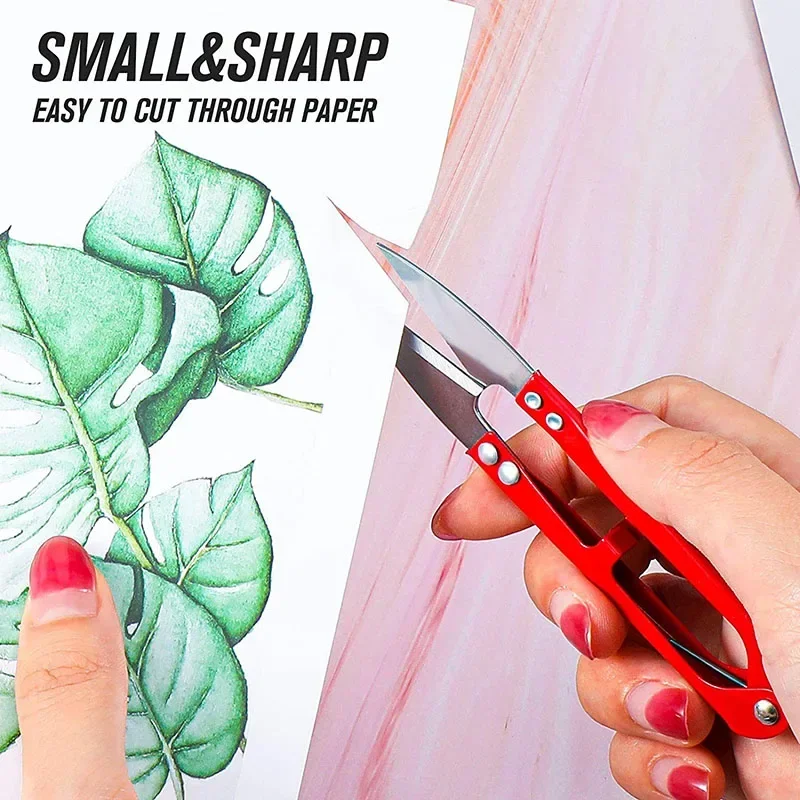 3Pcs Mini Sharp Multifunctional Scissors Gardening Branch Pruner Trimmer For Sewing Clothes Thread Cutting Household Hand Tool