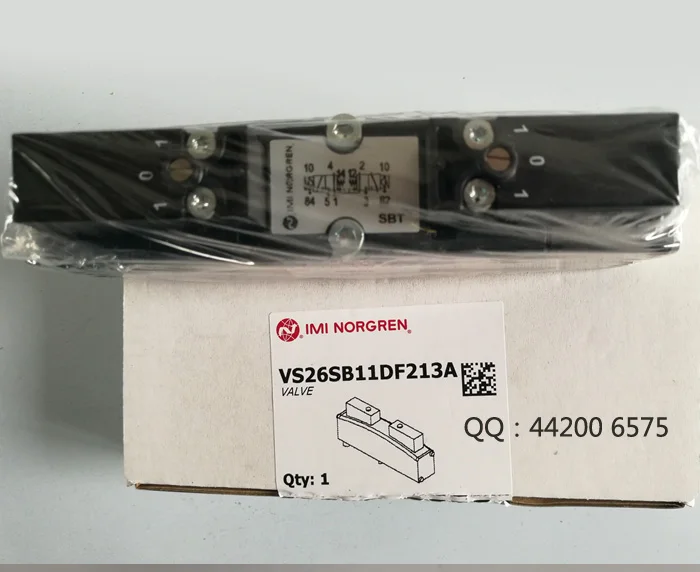 Norgren, VS26S527DF313A, Norgren Solenoid Valve Agent Direct Sales, Vs26 Valve Group