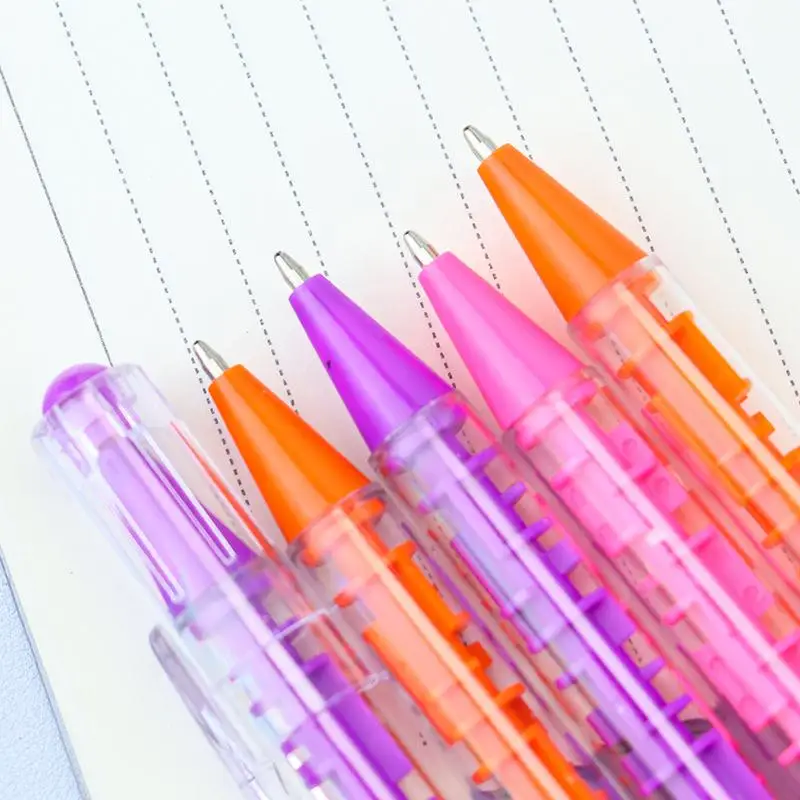 Fun Puzzle Maze Ball Pen Set 5 Or 10 Pack Stress Relieve Fidget Writing Stationery Novelty Creative Game Pen Portable Decompress