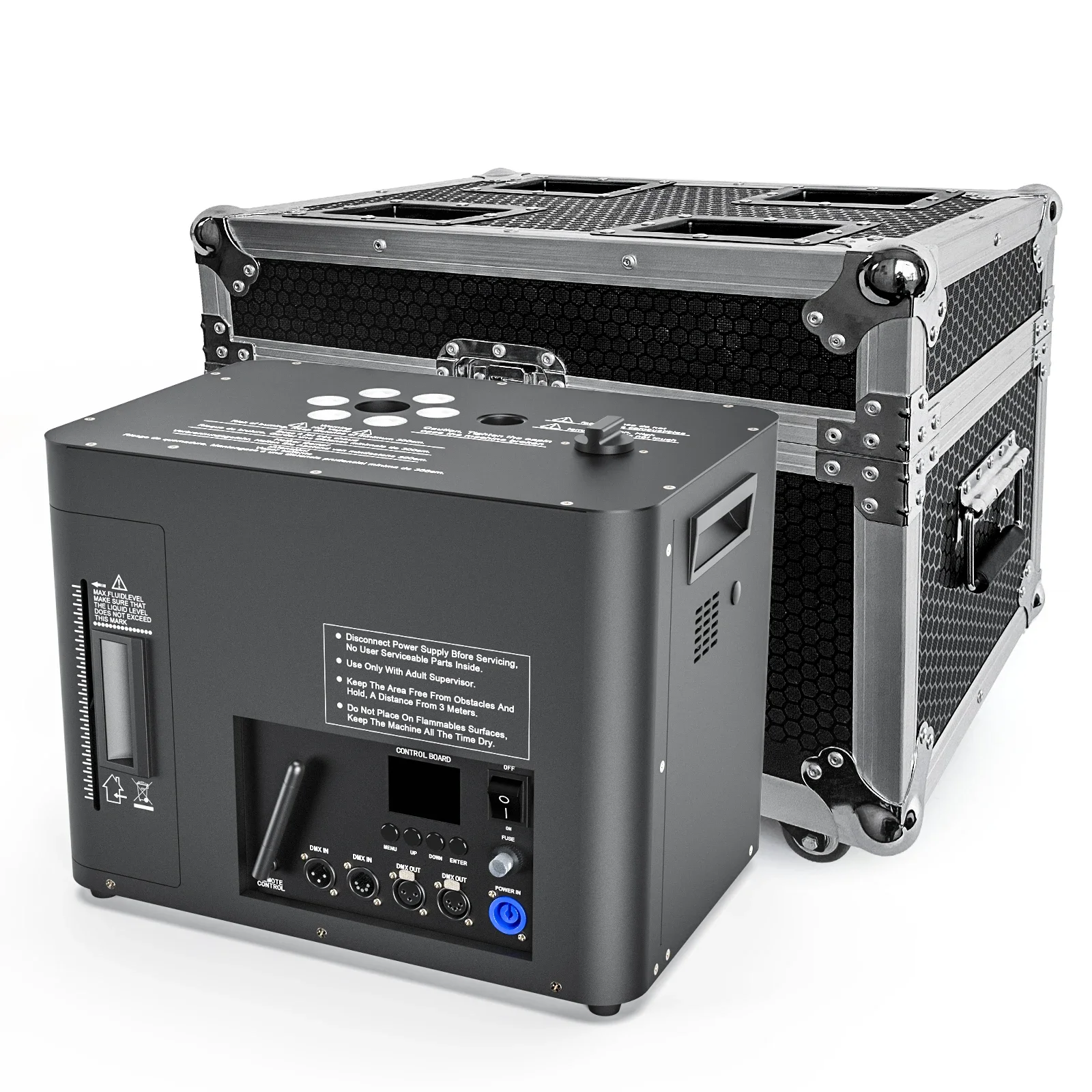 

2400W Fog And Spark Machine 2 In 1 Stage Equipment Special Effect Machine With Flight Case Cold Smoke Spark Machine