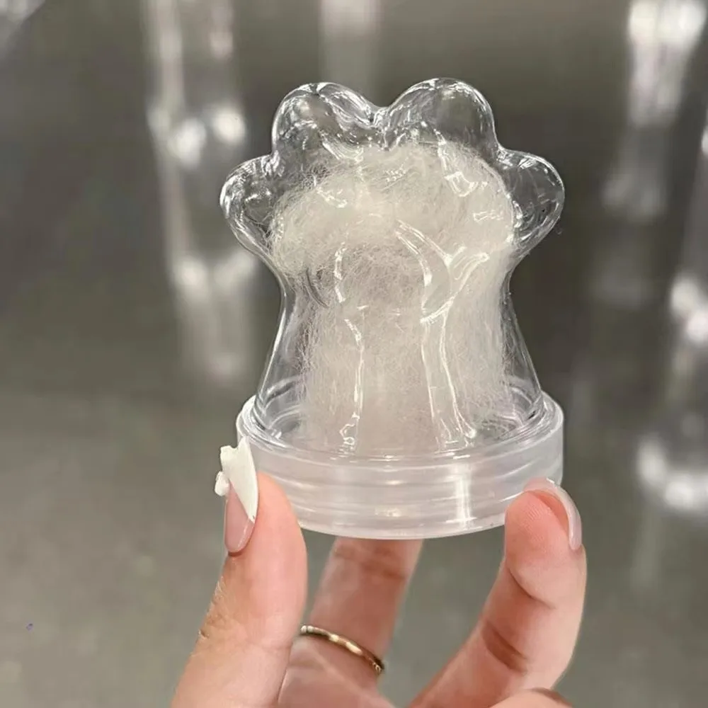 

2PCS Transparent Pet Fur Keepsake Bottle Dust-proof Kawaii Design Pet Hair Storage Jar Airtight Plastic Snack Storage Jar