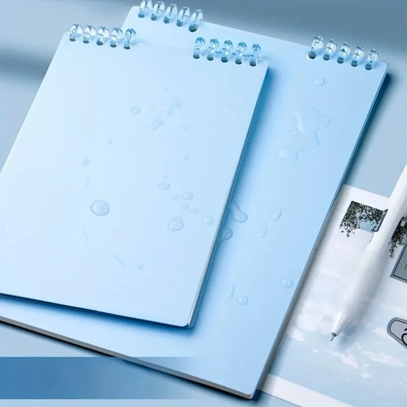 

Набор из 5 блокнотов для записей в стиле макарон (розовый/голубой) - милые портативные тетради для учебы и заметок