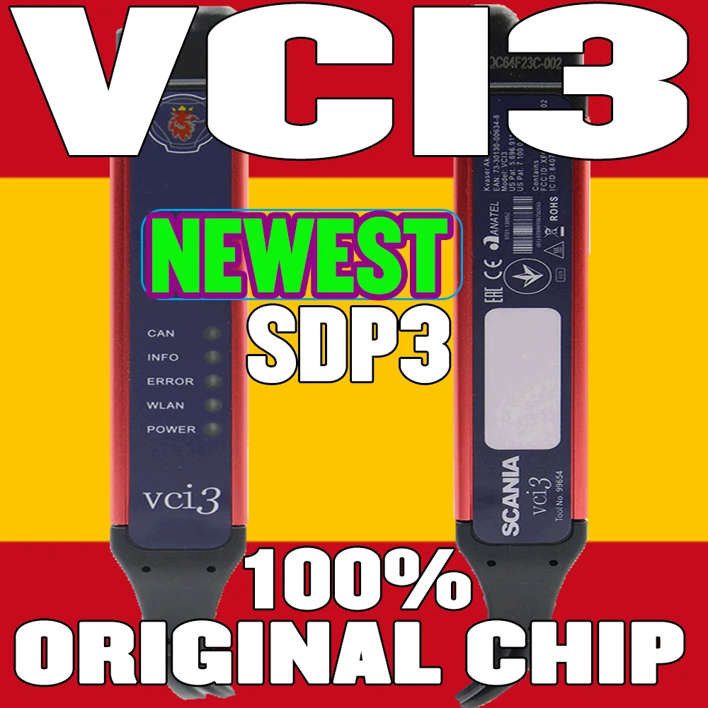 

Latest SDP3 2.63.Dongle Level Tool Authorization License 2 Years Long Add (Buses, Trucks) Update To Date Full Functions VCI3 OBD